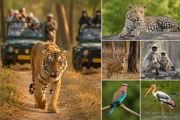 Ranthambore wildlife and birdlife